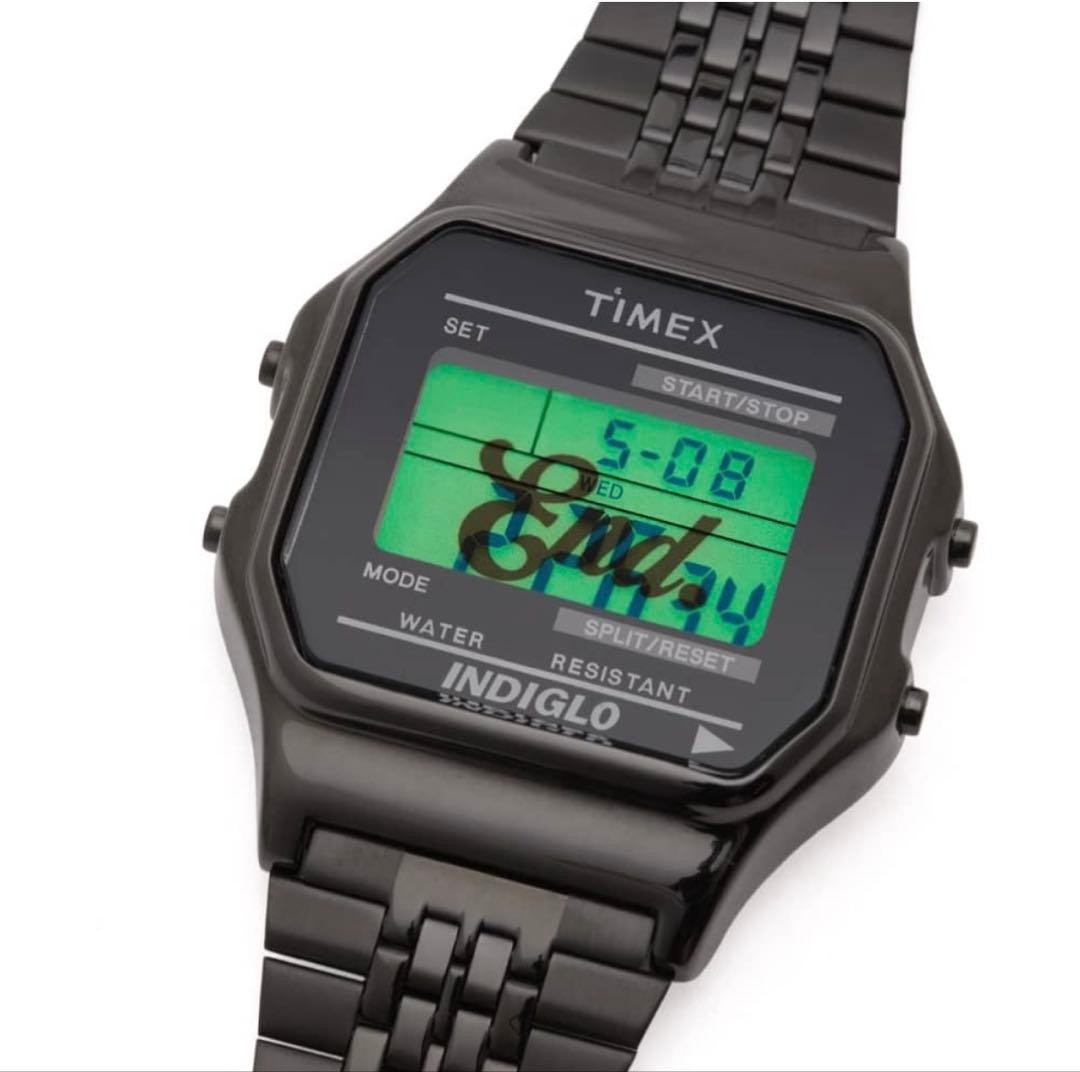 TIMEX x END. T80 Everyday Black
