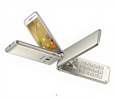 Samsung Galaxy Folder 2 G1650 16G Android Dual SIM 4G LTE Flip Phone OPEN BOX A