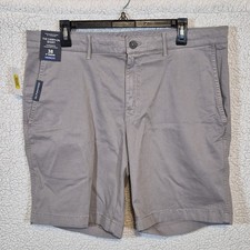 Roundtree Yorke The Carry-On Short Gray 38x9"Inseam Straight Fit 6 Pockets NWT