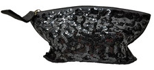 Vintage Ladies Sequin  Satin Evening Bag Purse