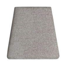 FREE*2x PAD/CUSHION/SEAT/ONLY OAK FURNITURELAND Chair Brooklyn Quill Grey Fabric