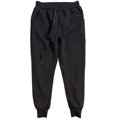 Yeo Kou Mens Black Fleece Lined Jogger Sweatpants Size M Athletic Fit