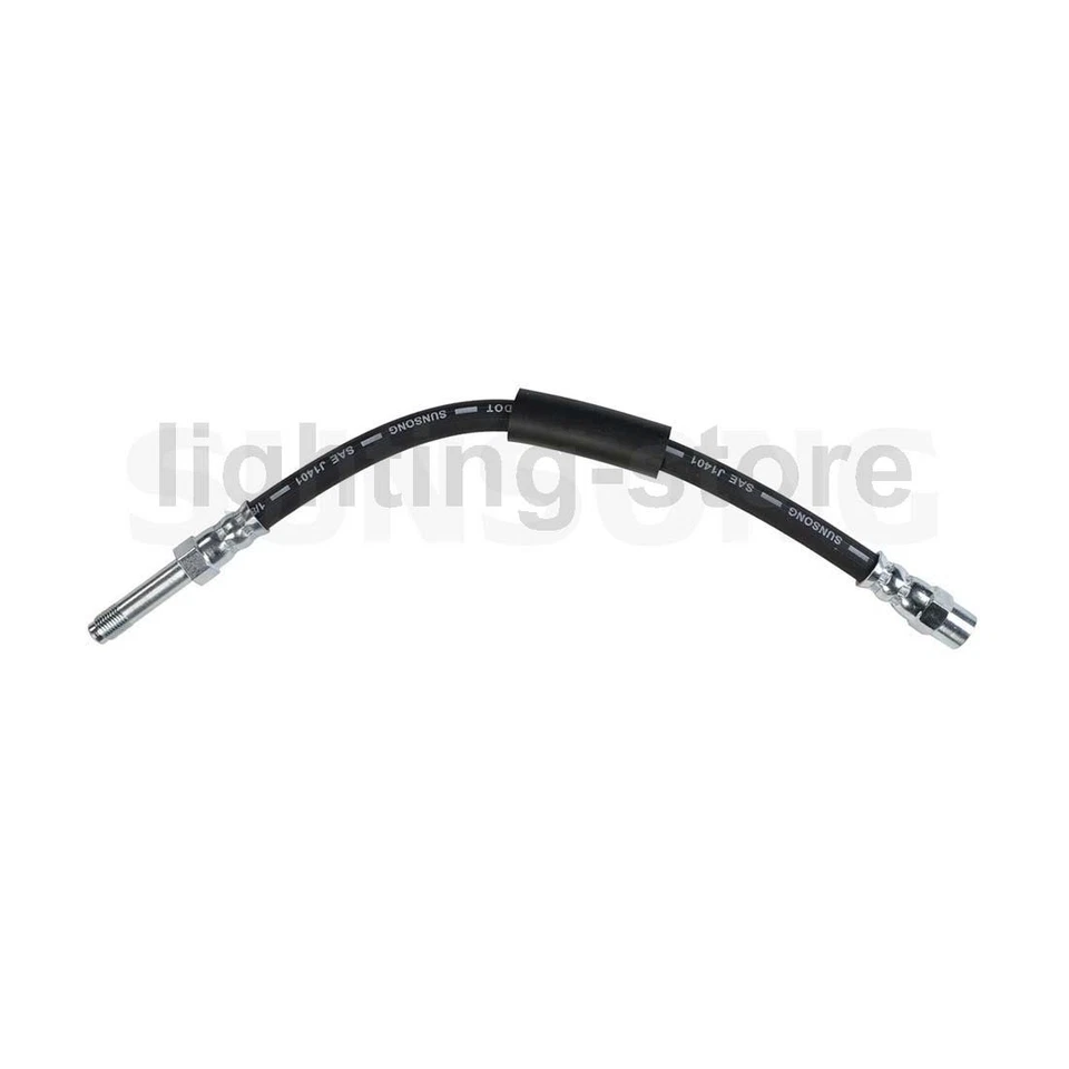 4 Front Rear Brake Hydraulic Hose Brake Line Fits 2010 BMW 535i GT 550i GT - Image 2 of 4