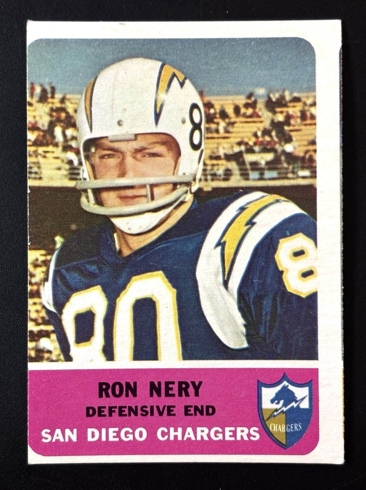 Ron Nery #88 Football Cards 1962 Fleer trading card — raw and PSA graded price guide