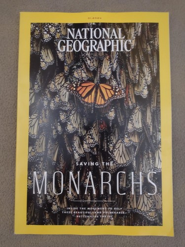 National Geographic Magazin 01. Januar 2024 Rettung der Monarchen Schmetterlinge