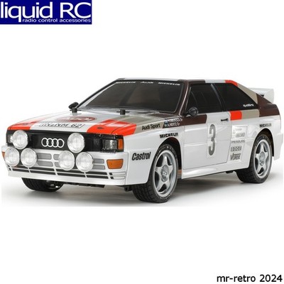 Tamiya 58667 1/10 Audi Quattro A2 TT-02 AWD On-Road Touring Kit