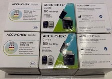Accu-Chek Guide Test Strips 100 Count Exp 08/23/2027 - 12/16/2027  Sealed Box