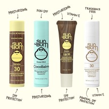 Sun Bum SPF 30 Sunscreen Coconut Lip Balm - 0.15 Ounce 1 pck
