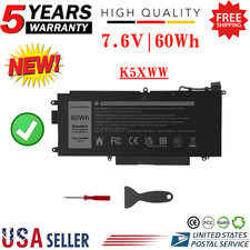   K5XWW Battery For Dell Latitude 5289 7389 7390 2in1 L3180 Series 6CYH6 71TG4