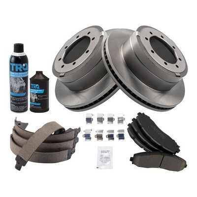 TRQ BKA34891 Disc Brake Kit For Ford F-350 Super Duty 2013-2019 Rear DC3Z2200B