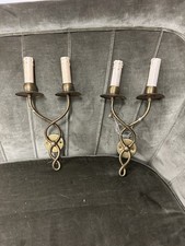 Coppia Appliques Design Space Age Lancia Ponti