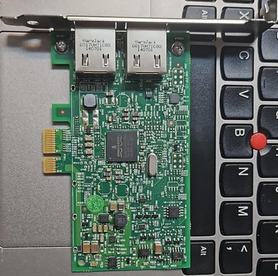 Dell 0FCGN 1GB Dual Port PCIe Ethernet Adapter Broadcom 5720 DP FH