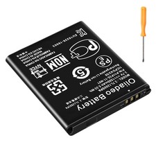 oliadeo TI 84 Plus CE Battery - Replacement for Texas Instruments TI-84 Black