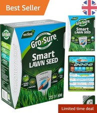 Durable Aqua Gel Lawn Seed 1kg - Ideal for Shady or Sunny Areas, 25 m² Coverage 22.99 per kilo
