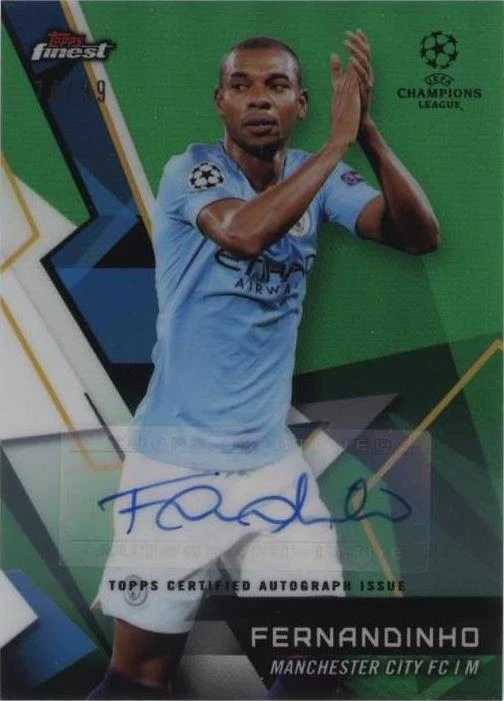 Green Refractor Autographs