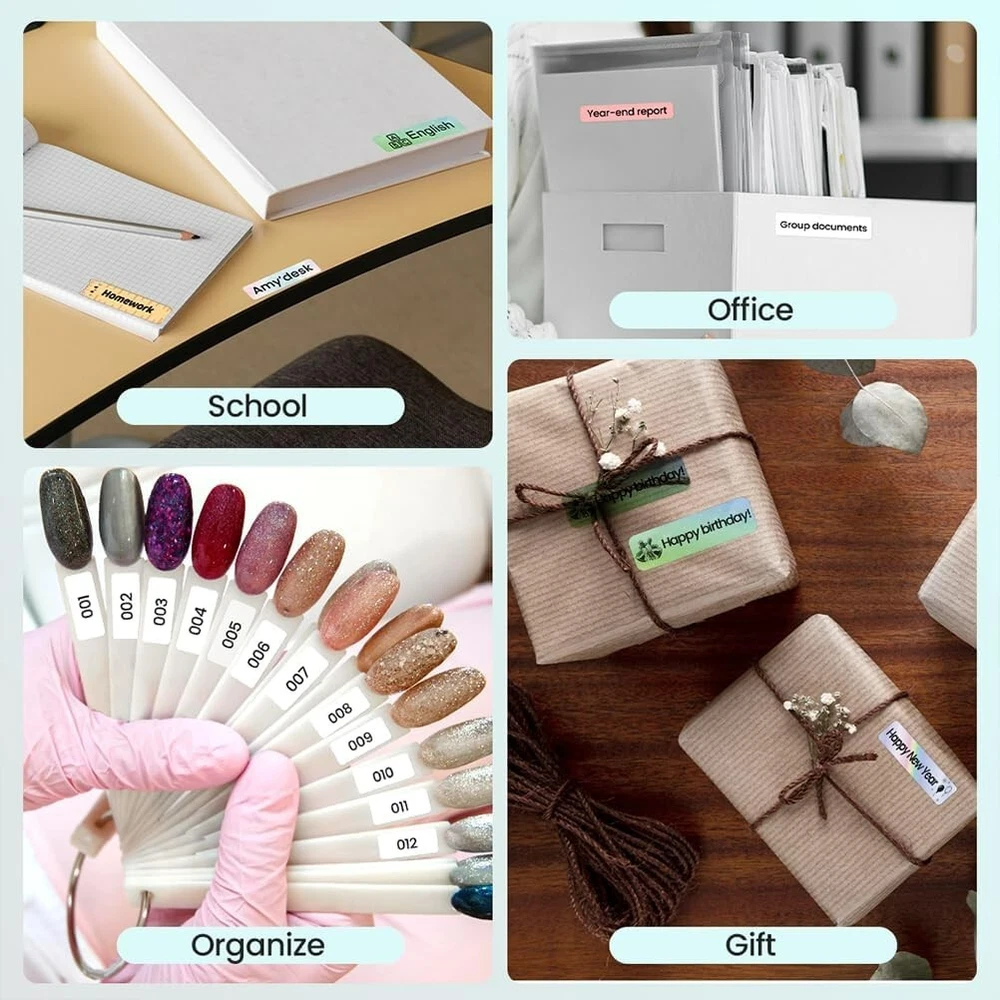Bluetooth Label Maker D30 - Portable Handheld Thermal Sticker Printer for Phones & Smart Devices