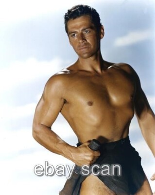 TARZAN'S GORDON SCOTT BARECHESTED BEEFCAKE 8X10 PHOTO 5 | eBay