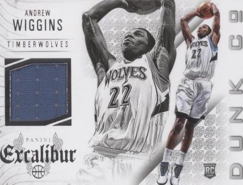 2017-18 Panini Contenders Gold NBA Ink Andrew Wiggins AUTO 7/10 