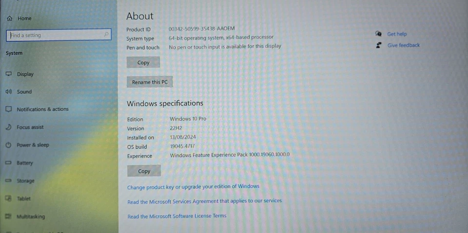 Lenovo X1 Carbon i5-6200U 8Gb RAM 128Gb SSD - Bad KB +Adaptor & Bluetooth KB - Image 3 of 4