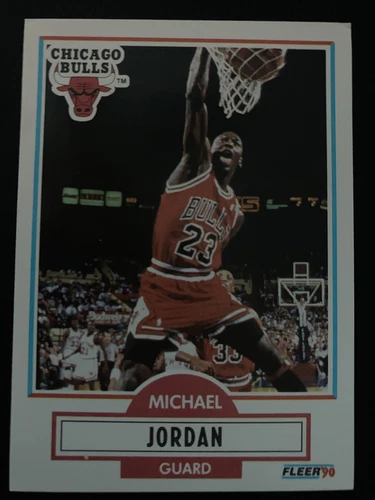 Michael Jordan 1990-1991 1990 Fleer Card #26 (612)