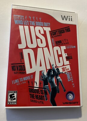 Just Dance 1 Original Nintendo Wii Game With Case & Manual (2009