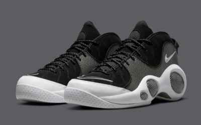 Nike Air Zoom Flight 95 Black Metallic-Silver White Jason Kidd