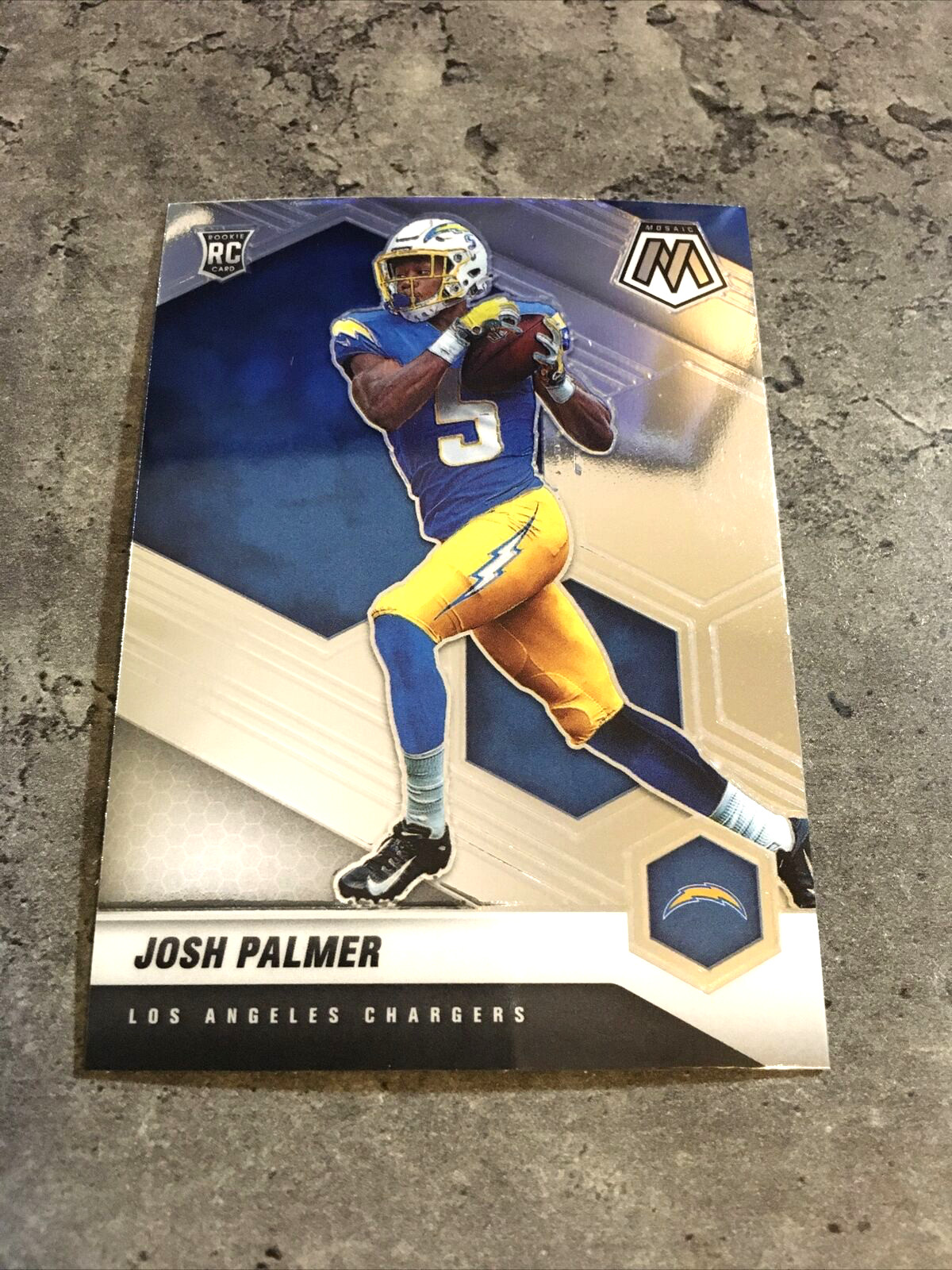 Josh Palmer  Chargers 2021 Panini Mosaic Rookie #329