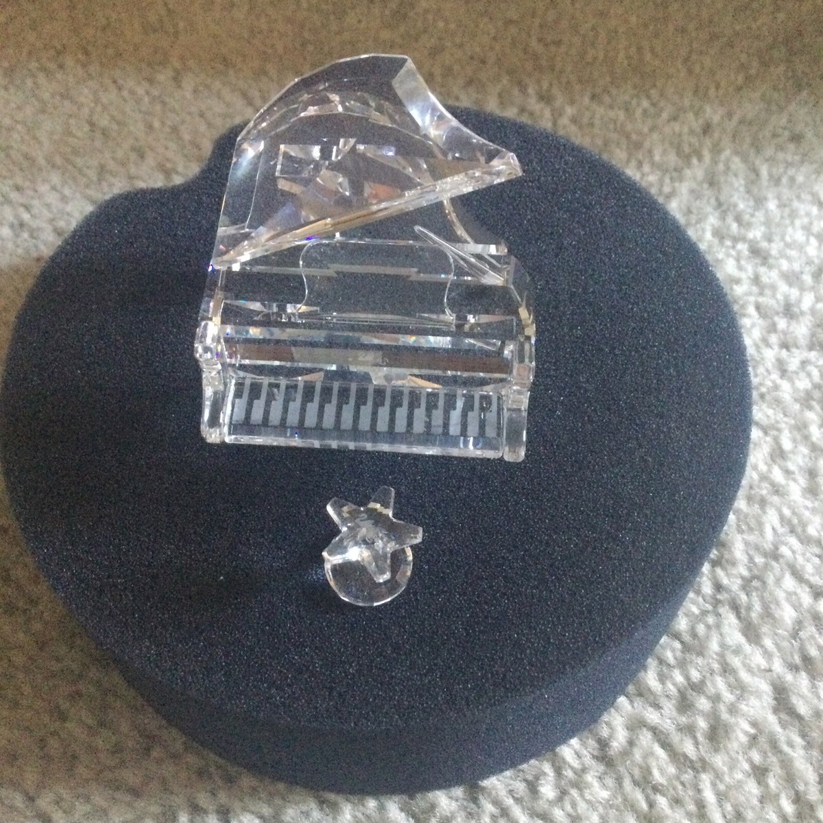 Swarovski figurine Grand Piano with Stool 174506 Mint with box | eBay