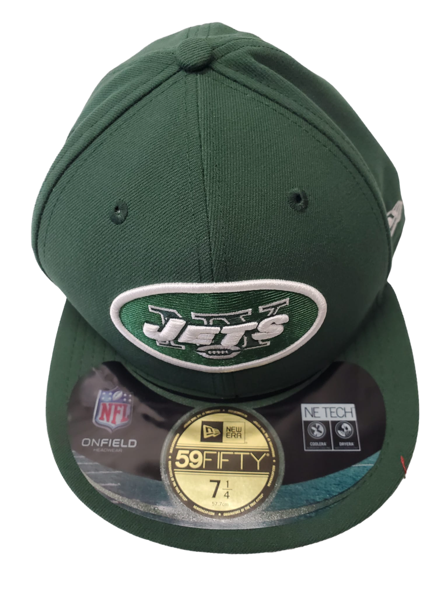 New Era New York Jets 9FIFTY Flat Bill Snapback Hat - Green, One Size Fits Most