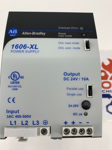 Allen-Bradley 1606-XL240E-3 Power Supply Output 10A 3PH 24-28VDC - Picture 2 of 8