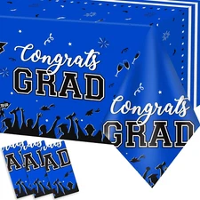 Graduation Party Decorations Gongrats Grad Tablecover Graduation Tablecloths for