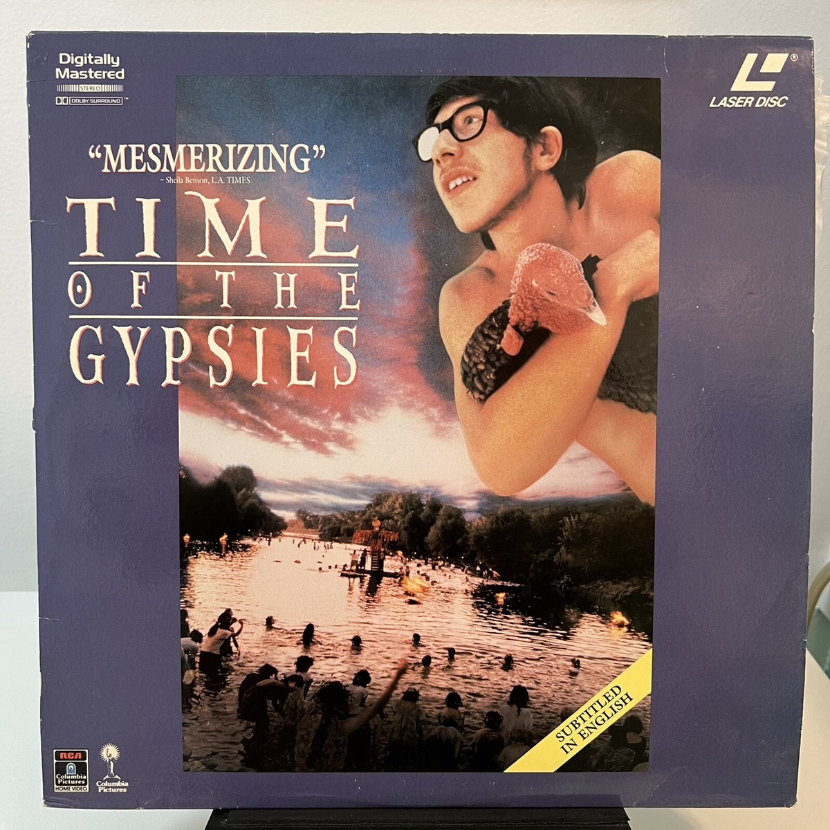 洋楽 llica A Year And A Half LaserDisc Time of the Gypsies Laserdisc 1990 RCA Columbia 2 Disc Subtitled