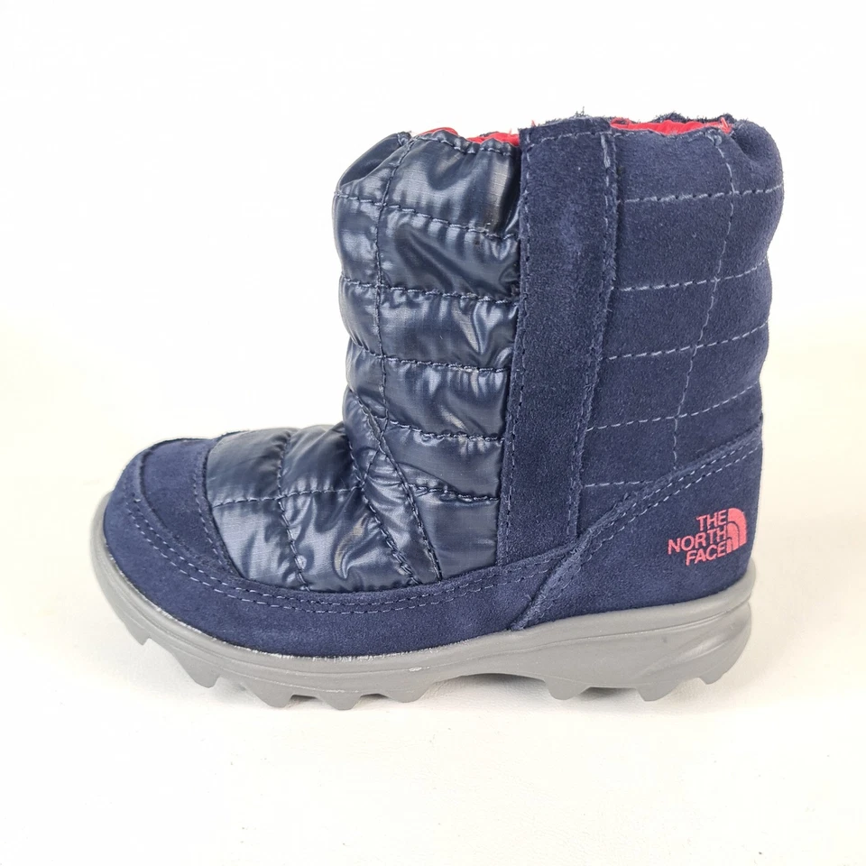 Botas de campamento de invierno The North Face para niños pequeños 200 g azul aislado CXY4F0Z talla 7 Foto 2 de 4