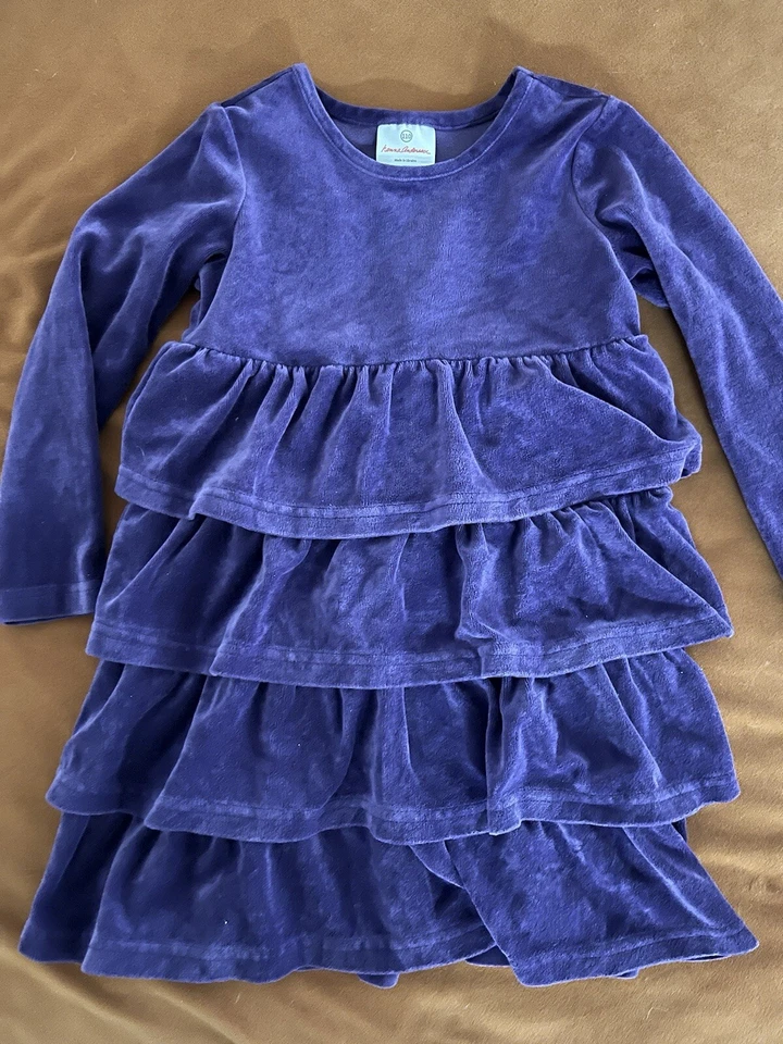 Bundle 3 Hanna Anderson Girls Dresses Size 5 #079 - Image 2 of 4