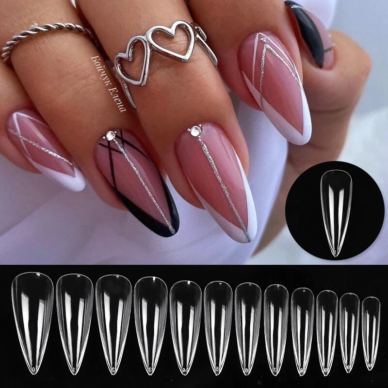 Natural nail designs coffin online