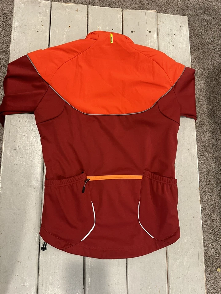 Chaqueta térmica Mavic Ksyrium Pro para hombre talla mediana naranja/rojo Foto 2 de 4