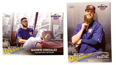 2018 Topps Opening Day Before Opening Day - HOUSTON ASTROS 