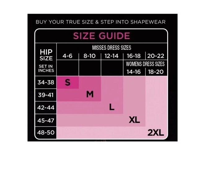 MUJER BOTÍN LIFT PANTALONES CORTOS ROPA MOLDEADORA por MAIDENFORM FLEXEES FLS093 Foto 3 de 4