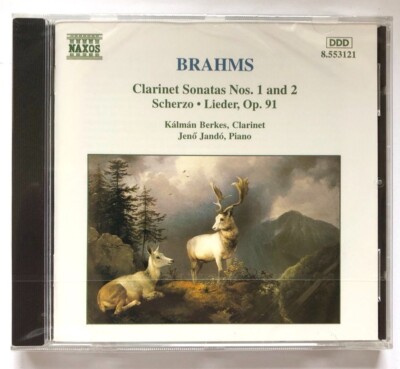 Brahms Sonate für Klarinette und Klavier Berk [audioCD] Berkes, Kalman,Jando