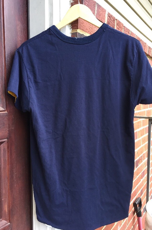 80s Champion®︎ NAVY Baseball Shirt True vintage 80s champion US Navy naval academy army | Depop