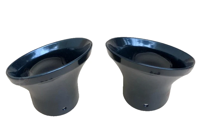 FOR JEEP GRAND CHEROKEE SRT 11-2021 GLOSS BLACK MUFFLER EXHAUST TIPS SET LH + RH - Image 3 of 4