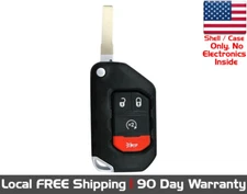 Lot 1x New Replacement Keyless Key Fob SHELL / CASE for Jeep Gladiator Wrangler