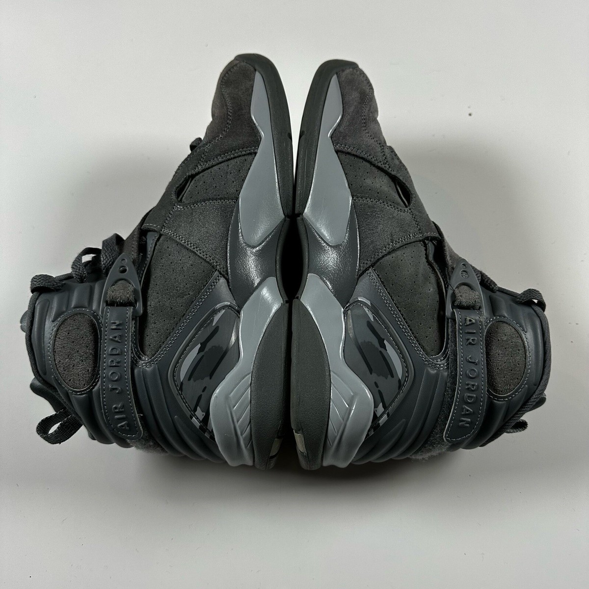 Nike Air Jordan 8 Retro Cool Grey Size 8 305381-014 WOLF