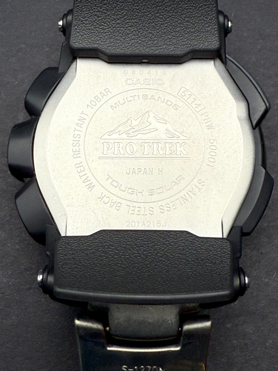 カシオ CASIO　プロトレック　PRW-5000T 腕時計 PRO TREK（プロトレック） PRW-5000T-7JF | Gressive OFF style