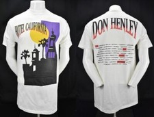 Vtg 1991 Hotel California Don Henley Eagles Tour T-Shirt Sz L Rare Giant USA