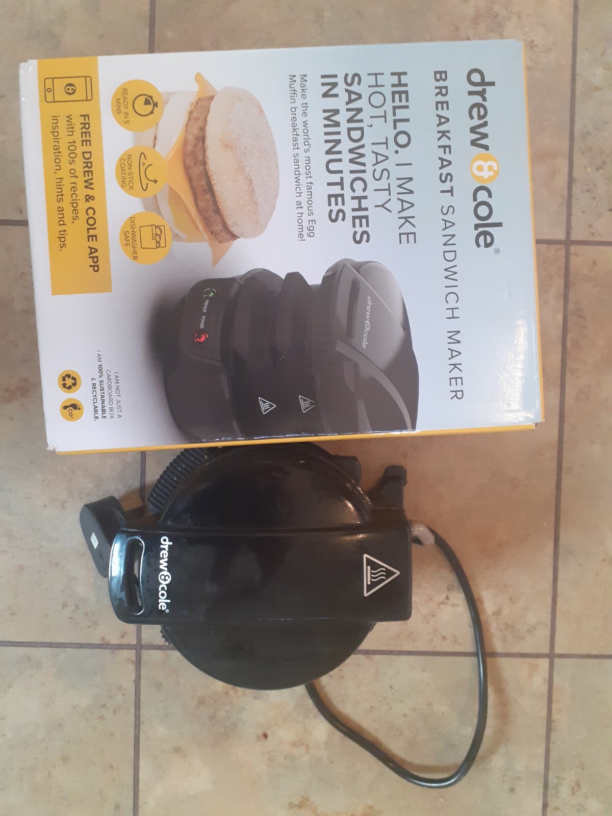 Drew And Cole Sandwich Maker eBay