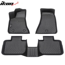 Fits 11-23 Dodge Charger Chrysler 300 RWD Floor Mats All Weather 3D Carpets TPE