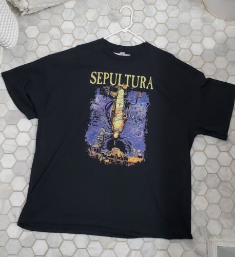  SEPULTURA- Chaos A.D-2XL-Dtg printed T-shirt - Picture 1 of 5