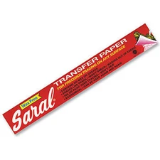 Saral Wax-Free Transfer Paper Roll - White (Tracing Down) - 12" x 12ft