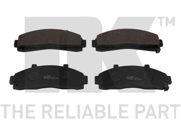 NK Bremsbelagsatz Scheibenbremse 222546 FüR Explorer U2 Ford Mazda Serie UF 4WD-image